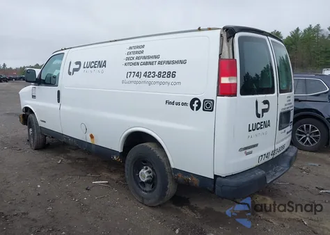 2005 Chevrolet Express from USA, damaged, VIN 1GCGG25V951140608